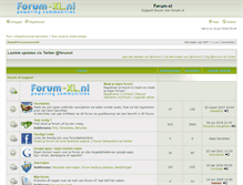 Tablet Screenshot of forum.phpbbspecialist.nl